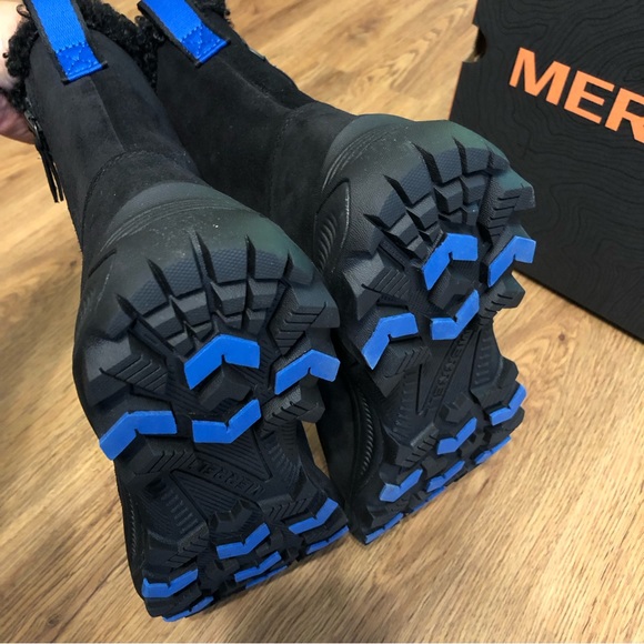 MERRELL insulated waterproof snow winter boots shoes women’s new in box - Picture 4 of 8